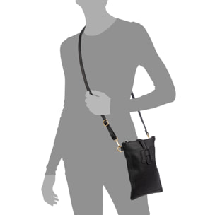 Battipaglia Cartera Mujer. Piel auténtica Dollaro.