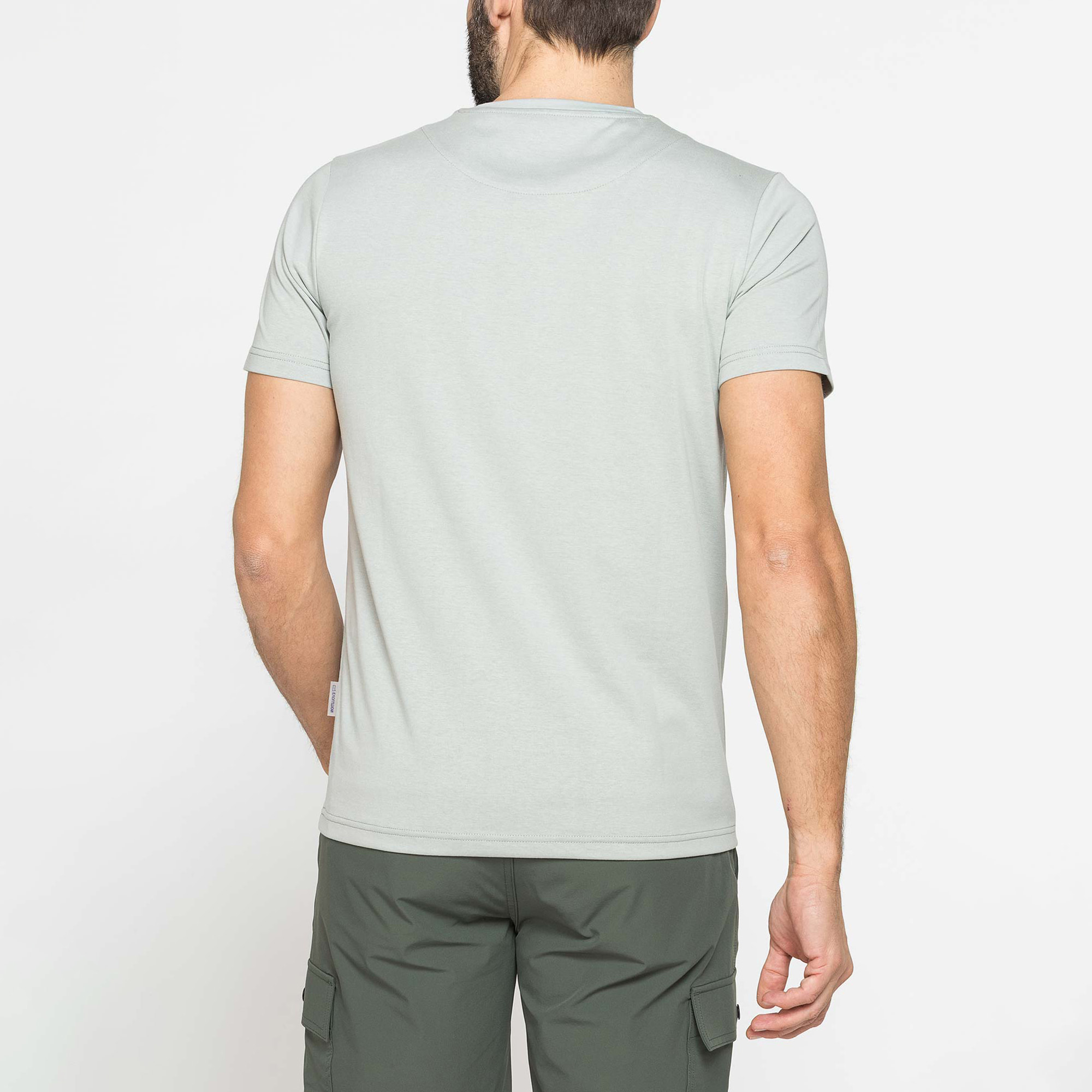 T-SHIRT IN TESSUTO ELASTICIZZATO NO STIRO