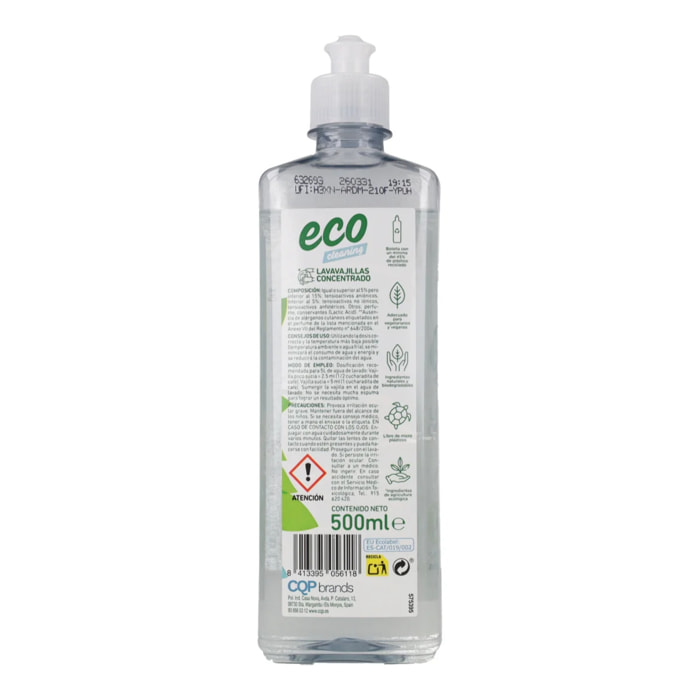Kidel Lavavajillas Mano Eco Mimidu 500 ml