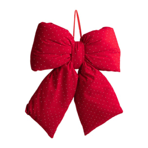 Fiocco natale - Pezzi 2 - 40xH48x12cm - Bianchi Dino SpA