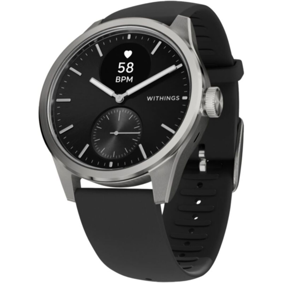 Montre santé WITHINGS Scanwatch 2 - 42mm Noire