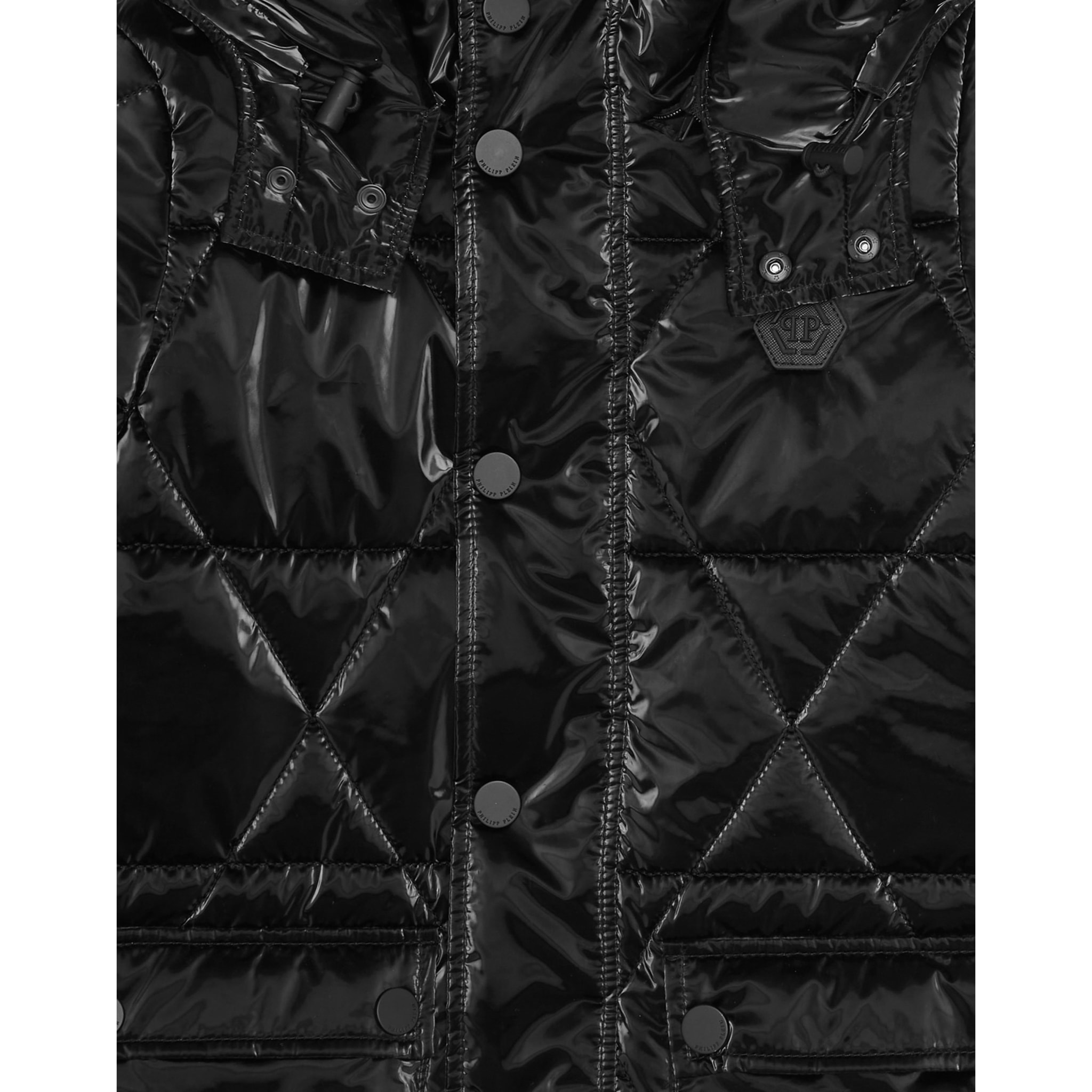 PHILIPP PLEIN Down Jacket HEXAGON
