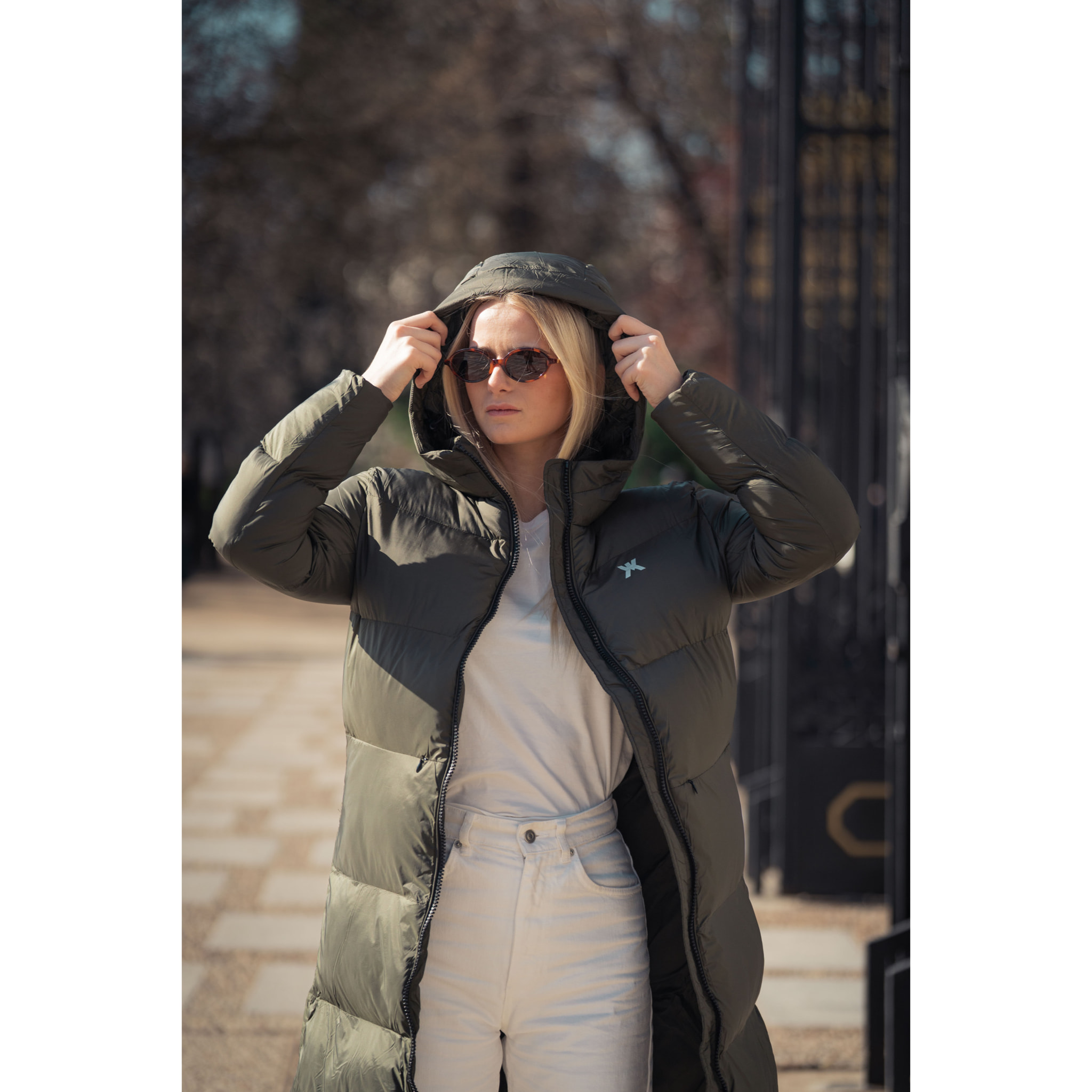 Chaqueta para mujer KUSTOM URBS-1W - Caqui