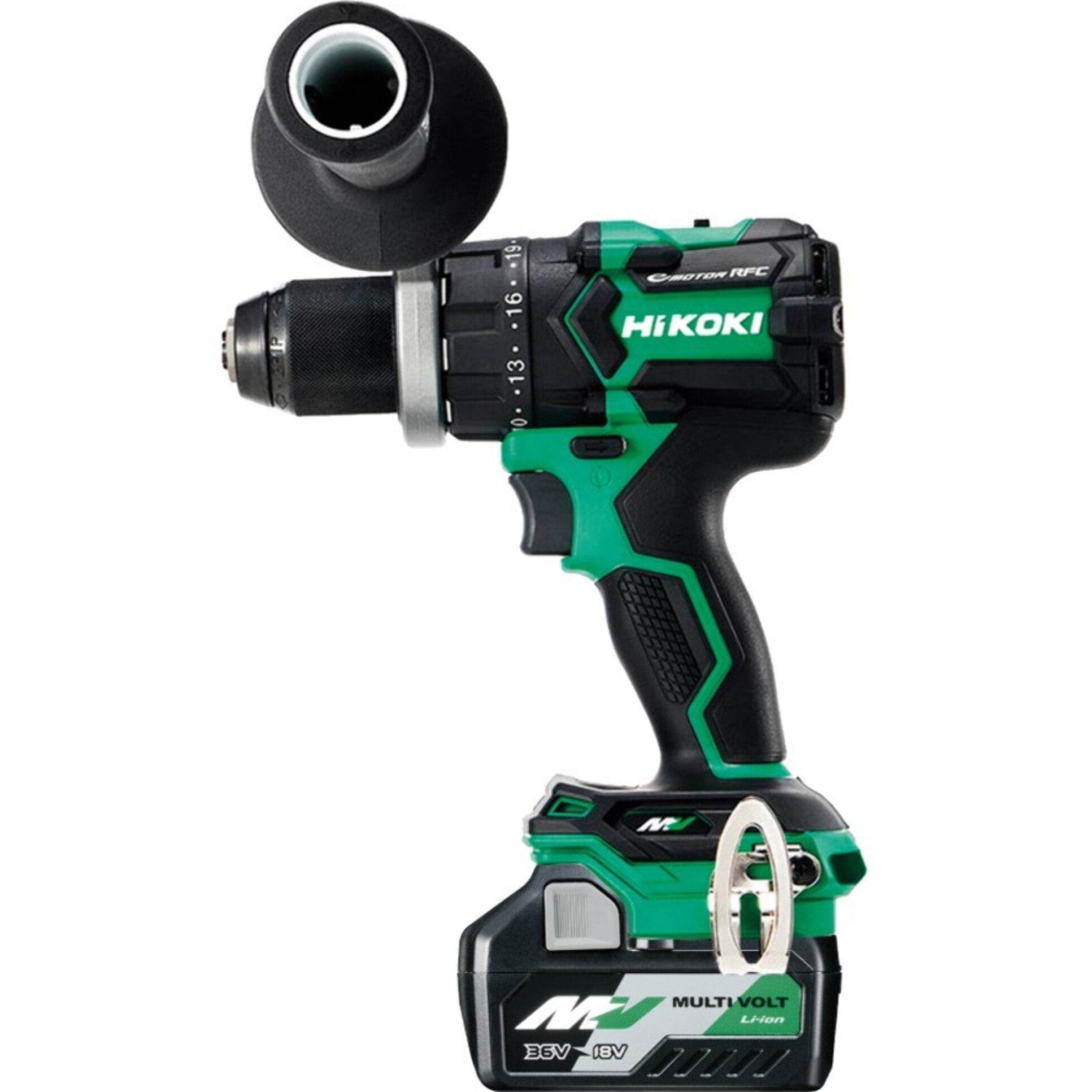 Perceuse visseuse HIKOKI 36V + 2 batteries 2.5Ah - 155 Nm Multivolt - DS36DCWRZ