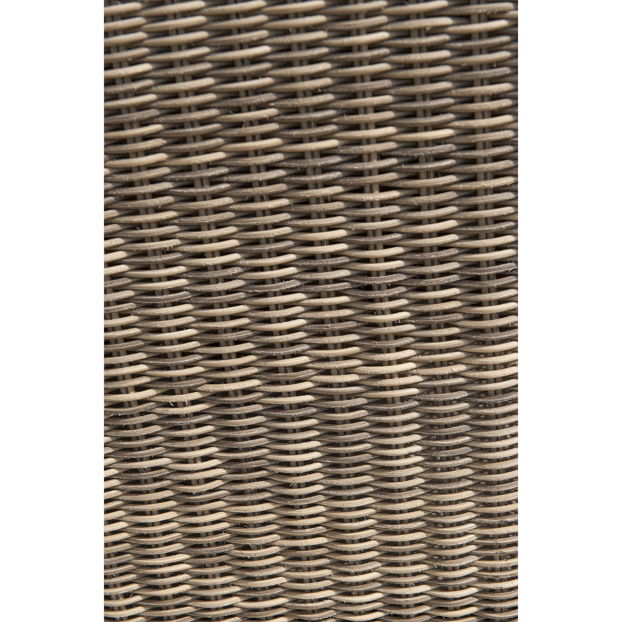 MONTMARTRE - Salon de jardin 4 places en résine tressée miel