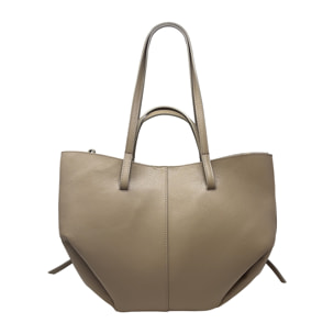 Borsa a Mano Shopper a Spalla da Donna in Pelle Dollaro