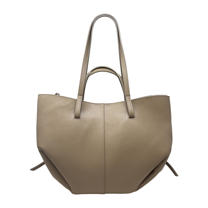 Borsa a Mano Shopper a Spalla da Donna in Pelle Dollaro