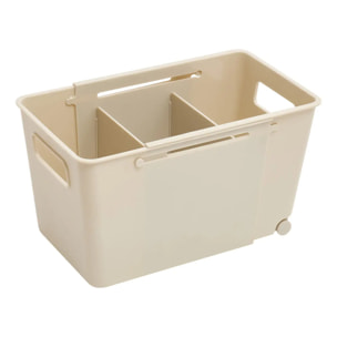 Organiseur extensible Stora moyen format beige