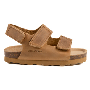 Sandalia BABUNKERS MARRON