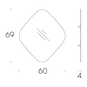 SPECCHIO DIAMOND - SPECCHIO BRONZE