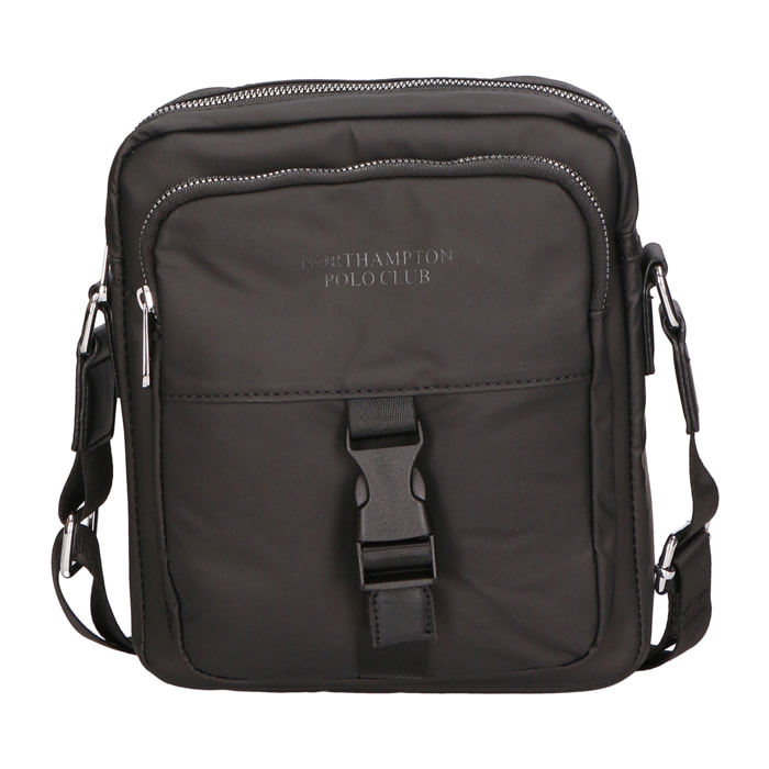 Borsa a tracolla da Uomo in Ecopelle Prodotto Vegano 21x25x6 cm