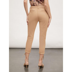 Motivi - Pantaloni chino in drill - Beige