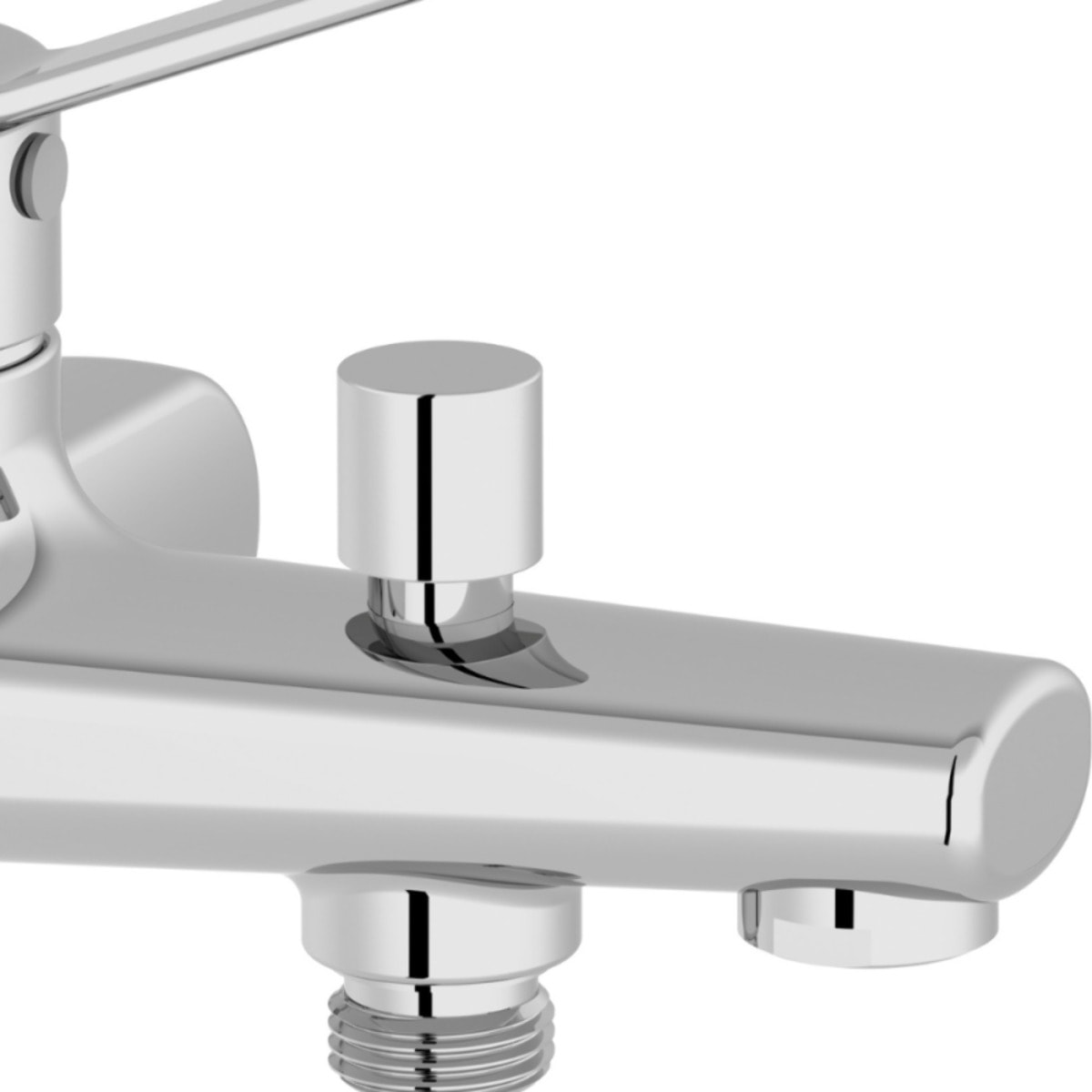 Mitigeur baignoire Eo avec colonnettes Idro'Flex
