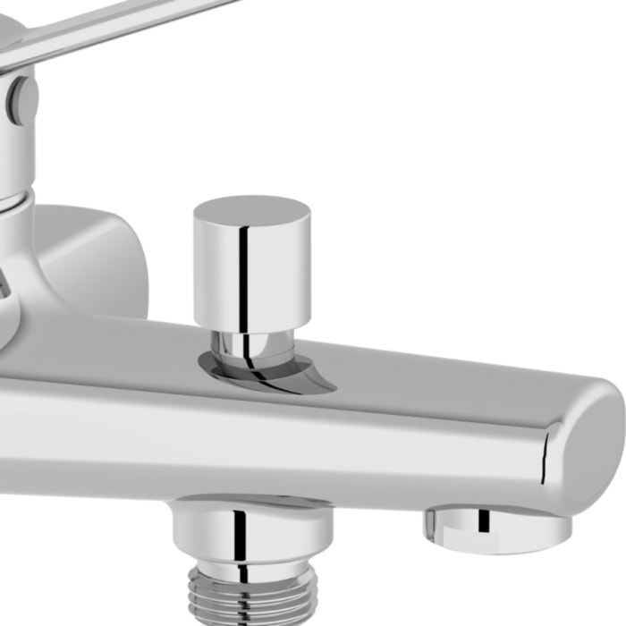 Mitigeur baignoire Eo avec colonnettes Idro'Flex