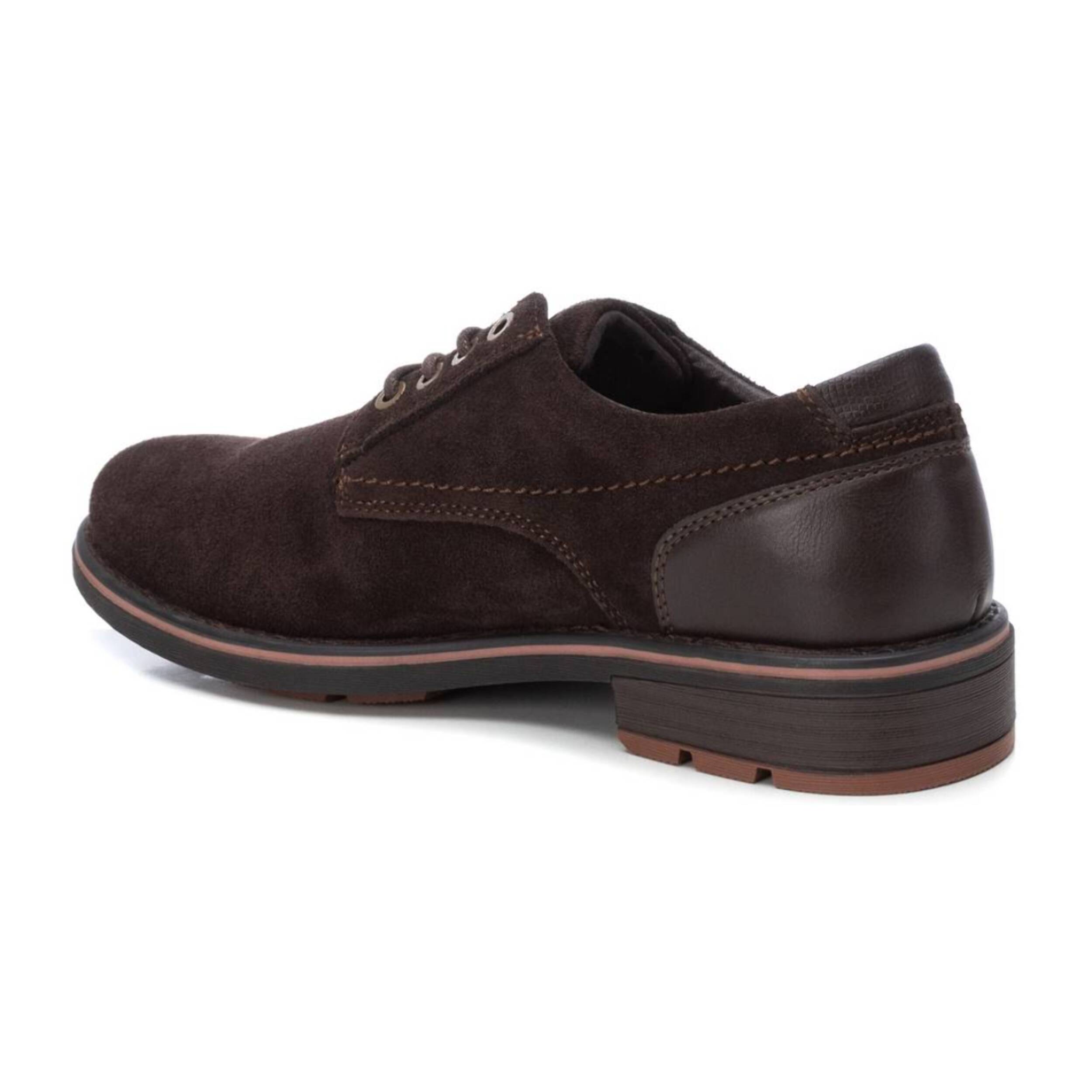 Zapato blucher/derby de piel marron