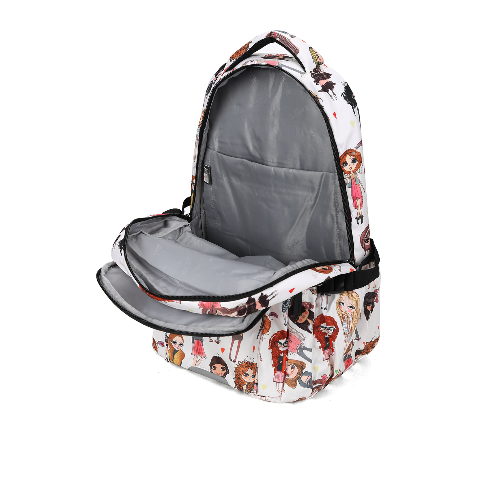 Zaino  da donna Textile Polyester 33x47x20 cm