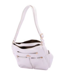 Borsa a spalla  da donna ecopelle Prodotto Vegano 30x21x12 cm