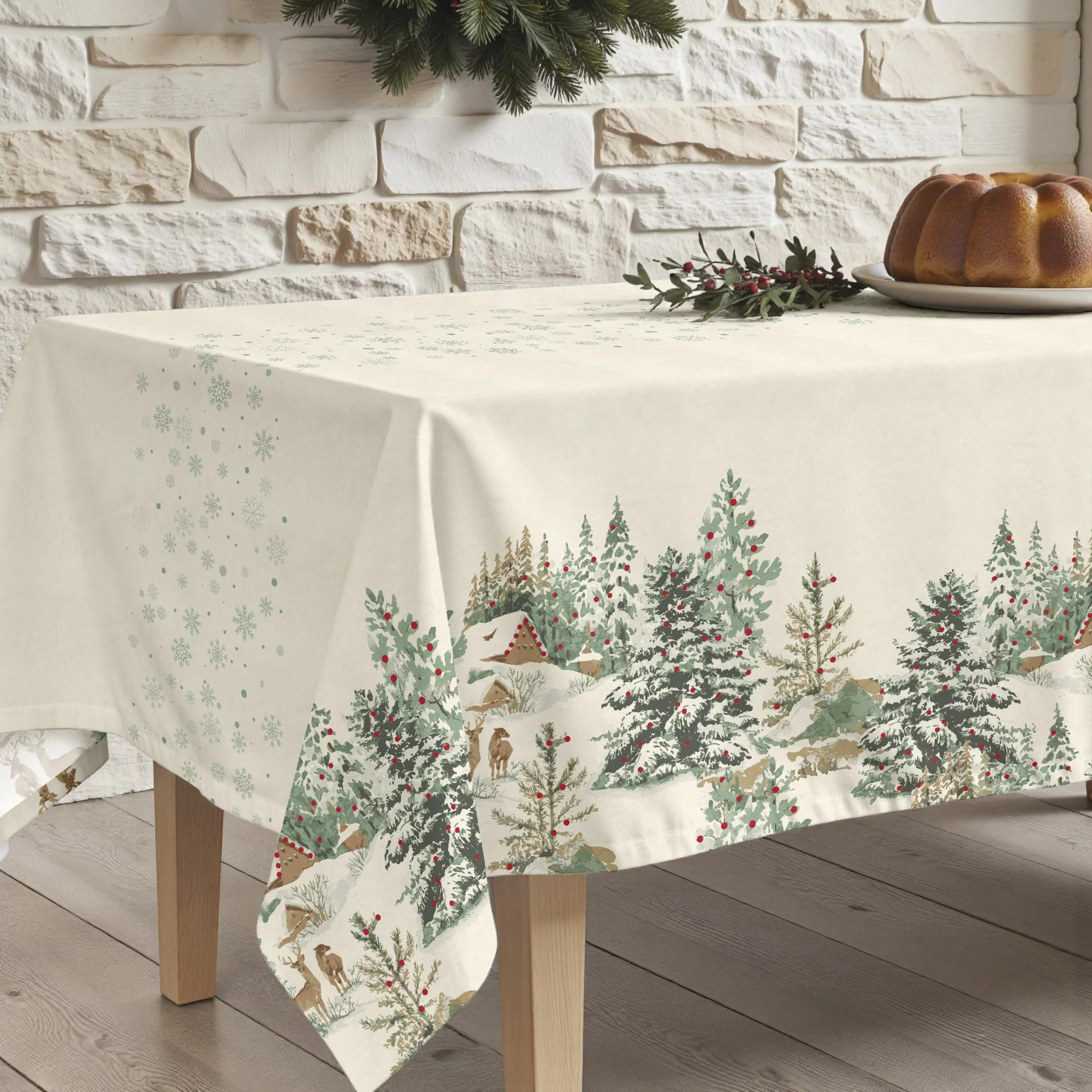 Nappe anti-taches New christmas ciervo 1225