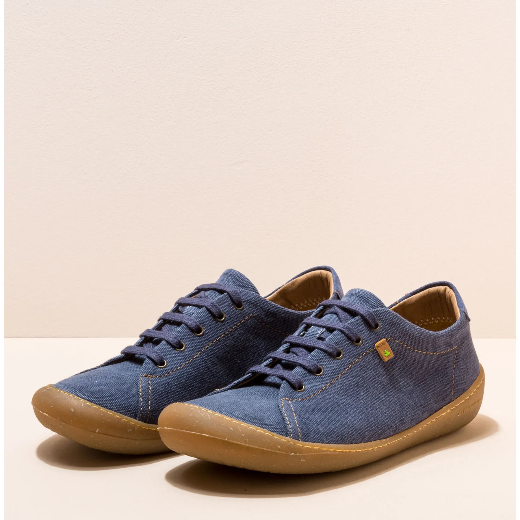 Zapatos N5767T ORGANIC COTTON DENIM/PAWIKAN color Denim