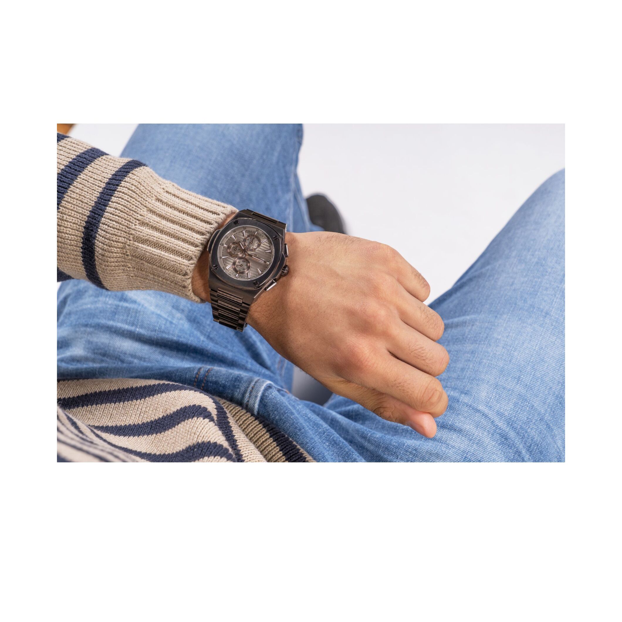 Gc Cronógrafo De Cuarzo Gc Coussin Shape