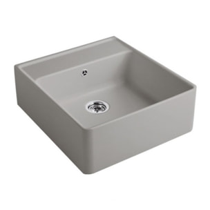 Evier timbre office Tradition Fossile CeramicPlus avec vidage automatique