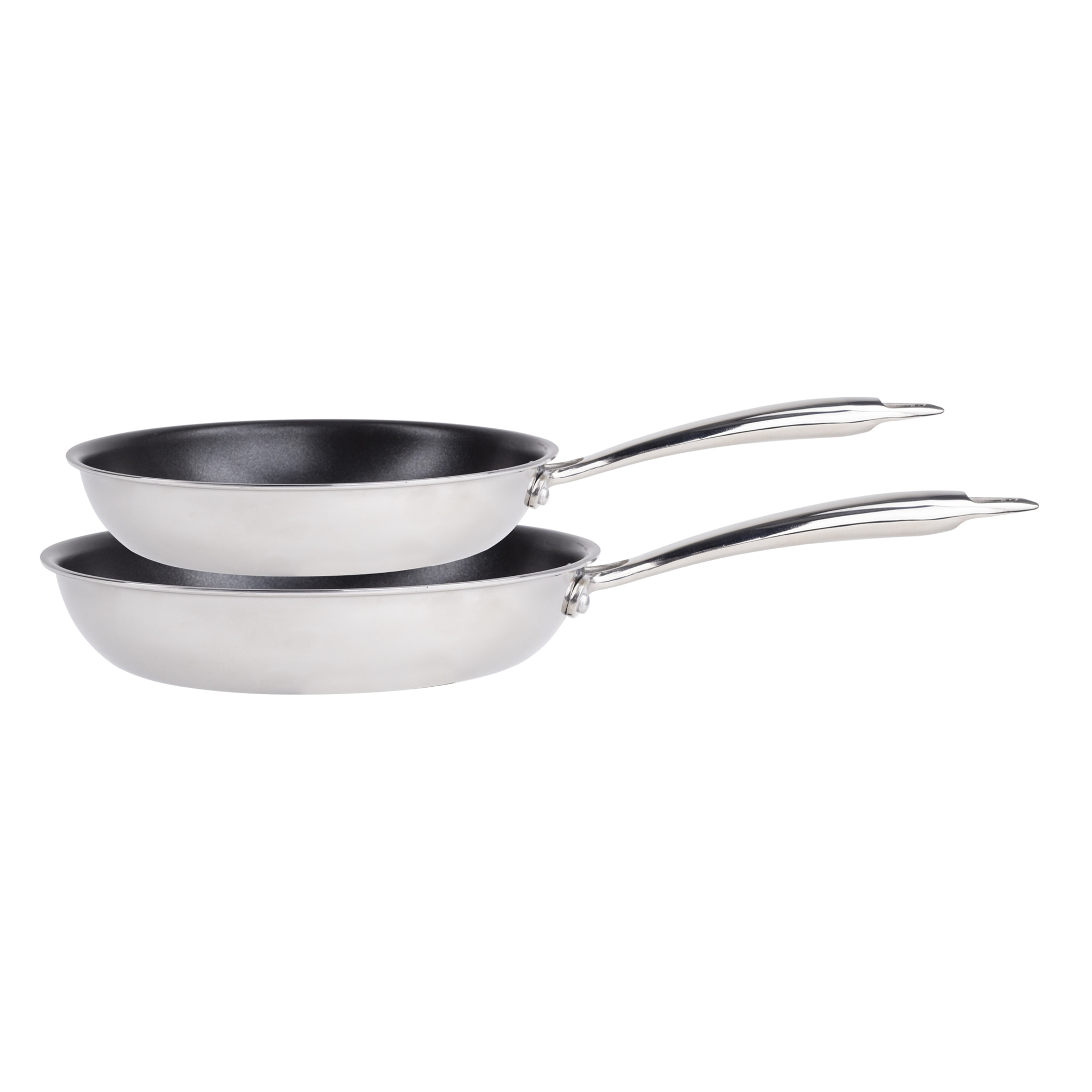 SET 2 PZS SARTEN (20CM - 24CM) TRYPLY IND PURE MP
