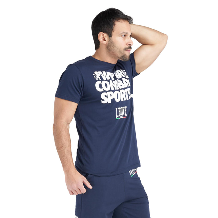 Completo set da uomo composto da t-shirt e pantaloncini Leone Basic