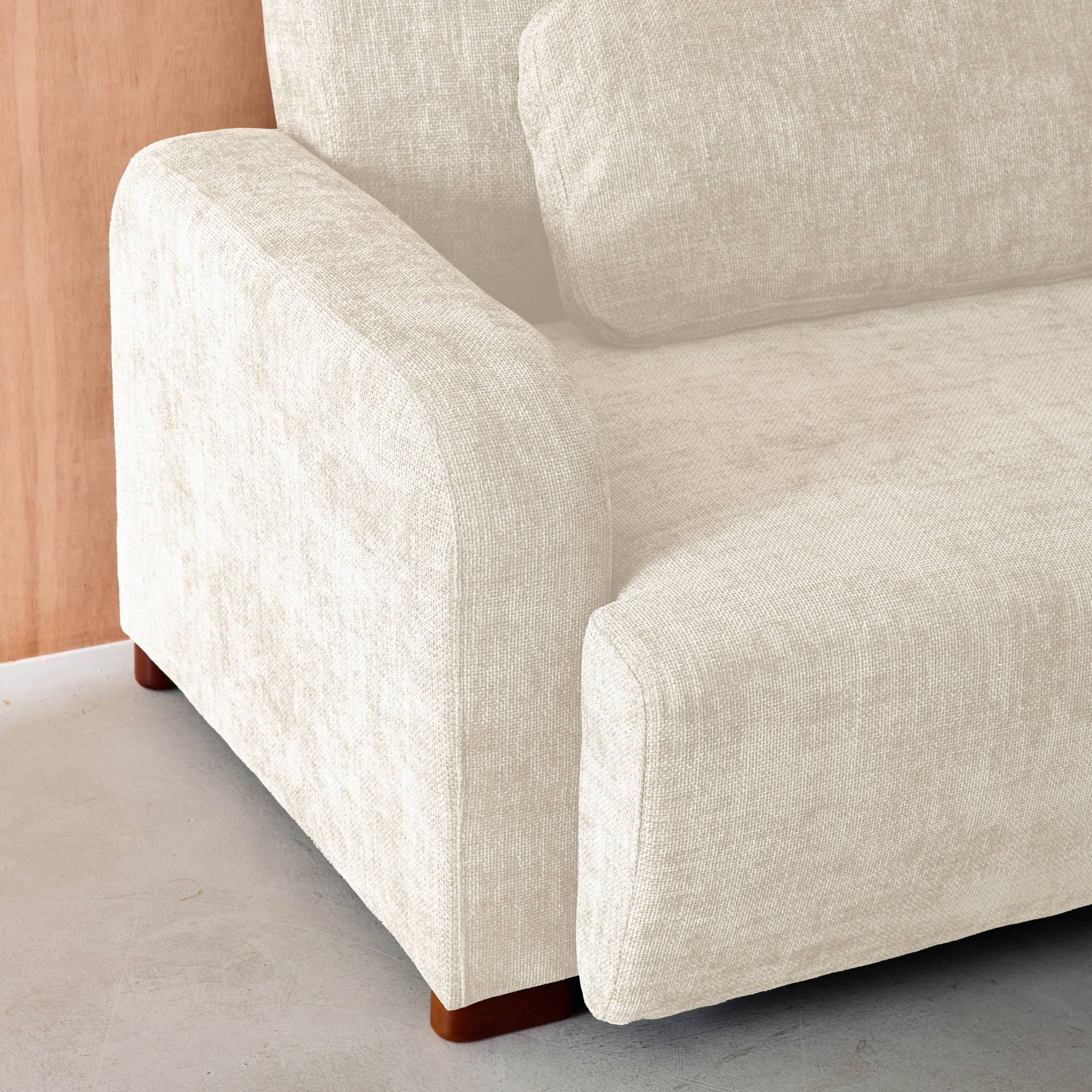 Canapé convertible 3 places tissu DANY