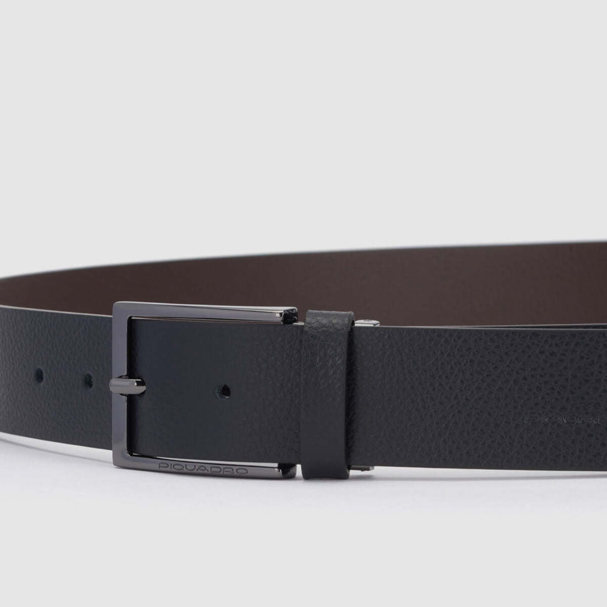 Piquadro Cintura uomo reversibile in pelle