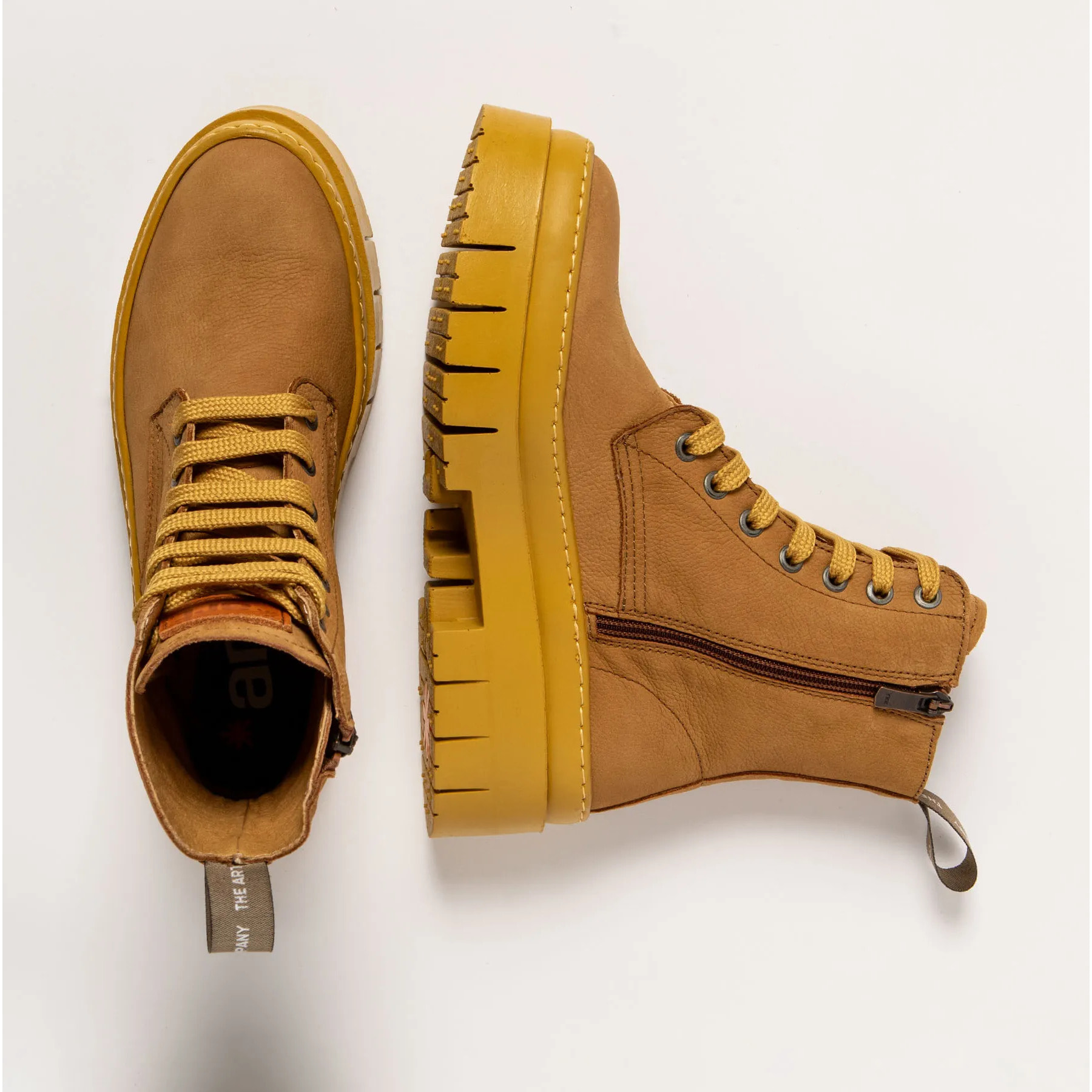 Botines 1953 NOBUCK KARAMEL/AMBERES color Karamel