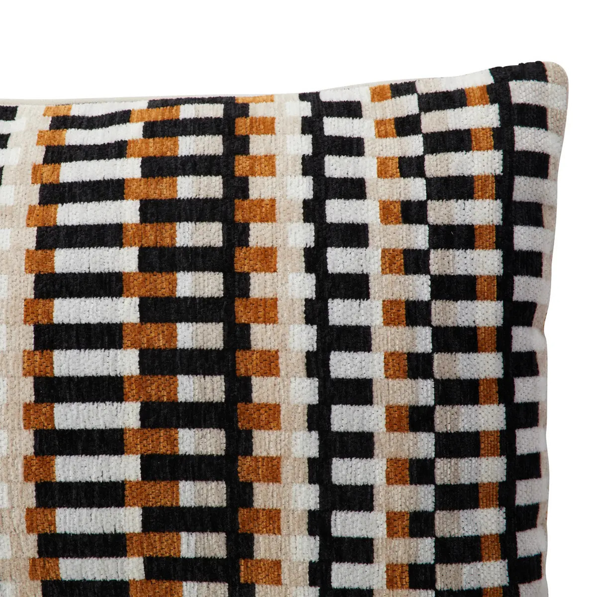 Coussin "Jangwa" jacquard lin 30x50cm