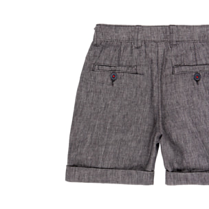 Bermuda lino denim de niño