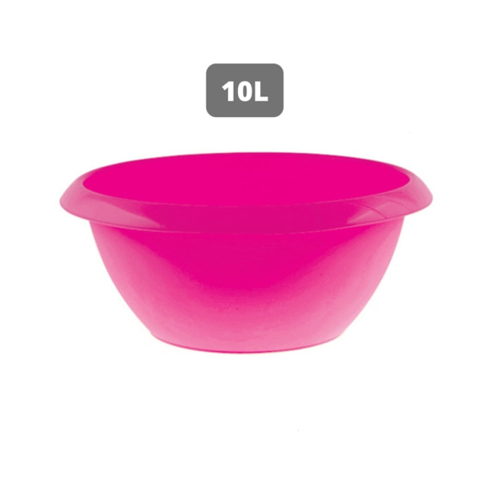 Bassine de lavage Ronde 10L Fuschia MSV