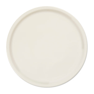 Set de 6 Assiettes à Pizza Excelsa – White Home, Porcelaine Blanche