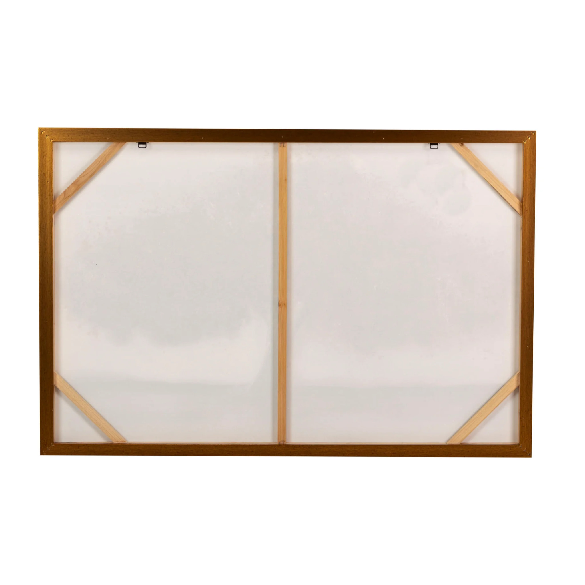 Cuadro Arbol Con Marco Champagne 120x4x80 Cm
