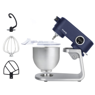 Robot de cocina multifunción 5L KM126 en acero INOX Azul