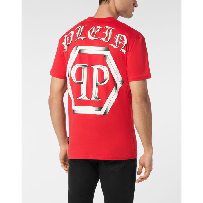 PHILIPP PLEIN T-Shirt Round Neck HEXAGON