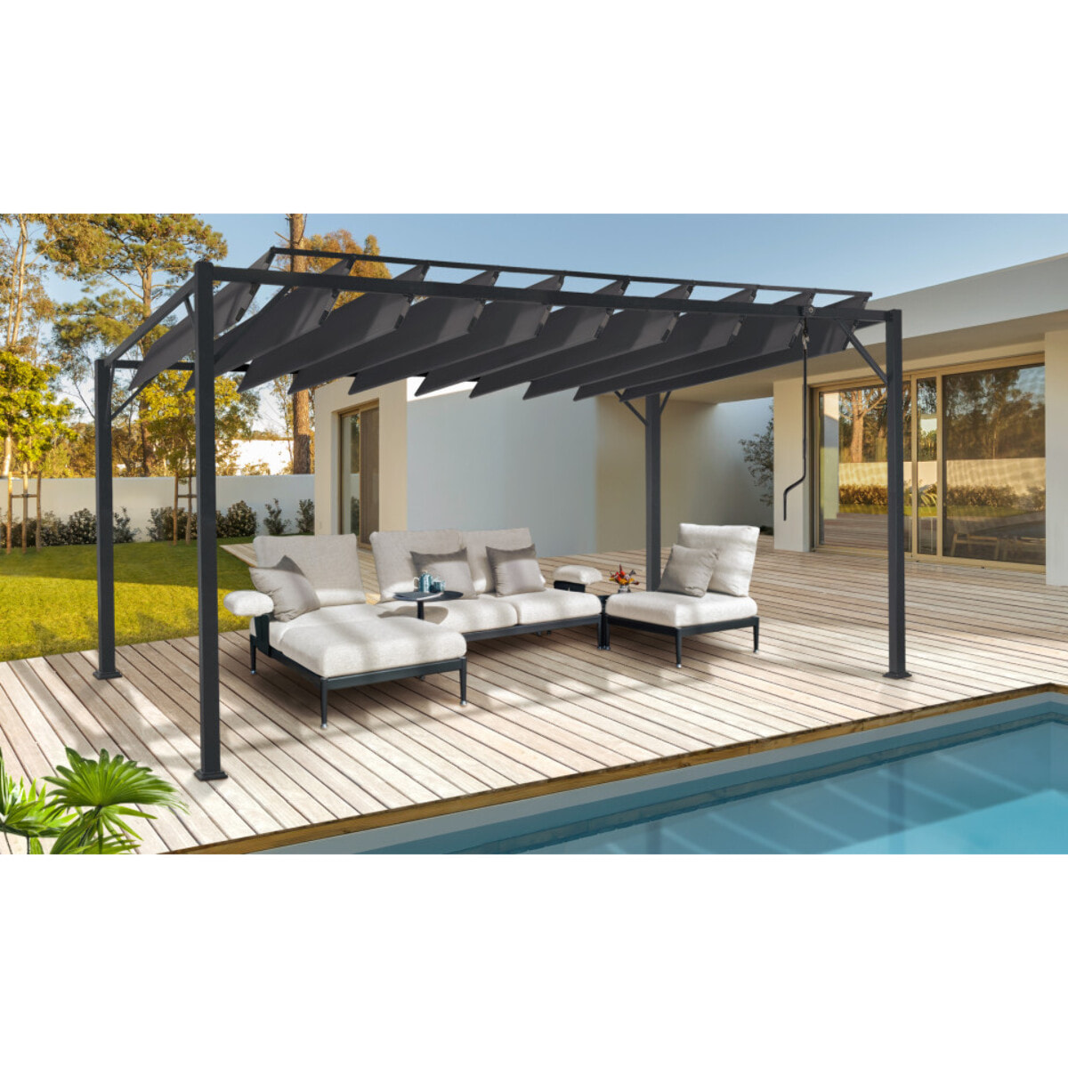 Pergola Venice lames orientables