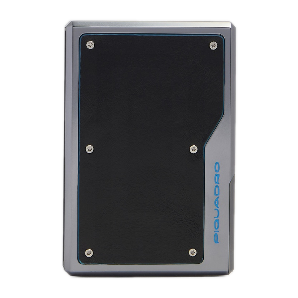 Piquadro Portacarte di credito MagSafe® in alluminio pelle
