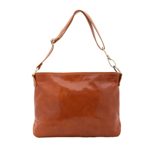 Borsa a spalla da donna - Modello False - 100% pelle - 38.0 x 29.0 x 11.0 cm