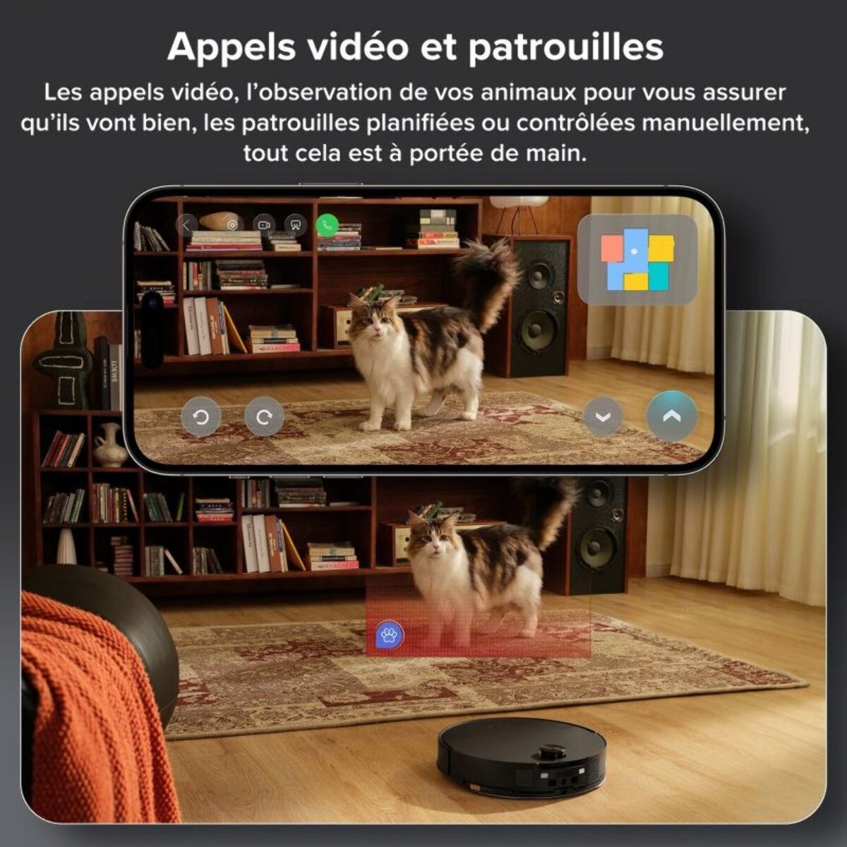 Aspirateur robot ROBOROCK Saros 10 Black