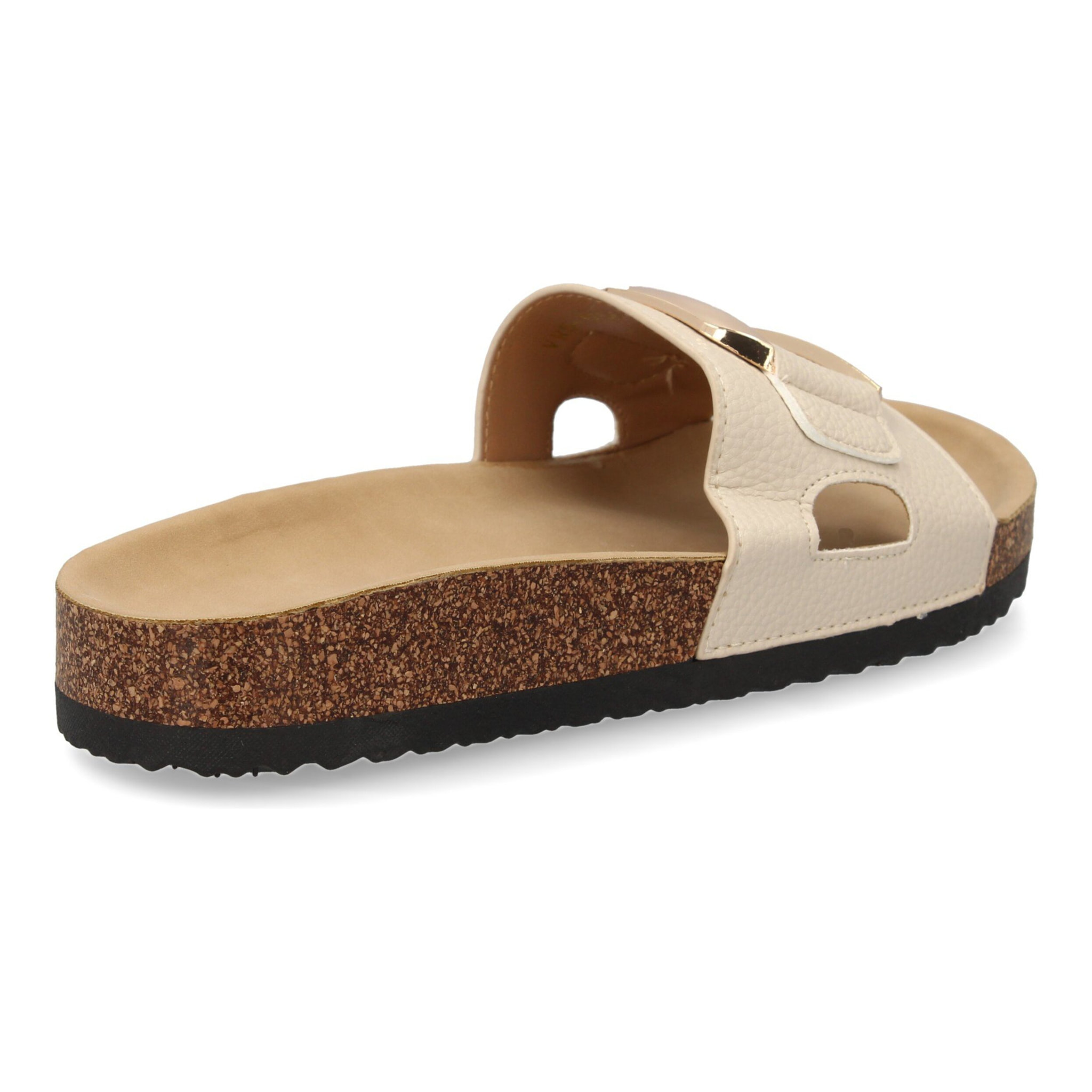 Sandalia plana de mujer, comoda y elegante, diseño moderno con material bio