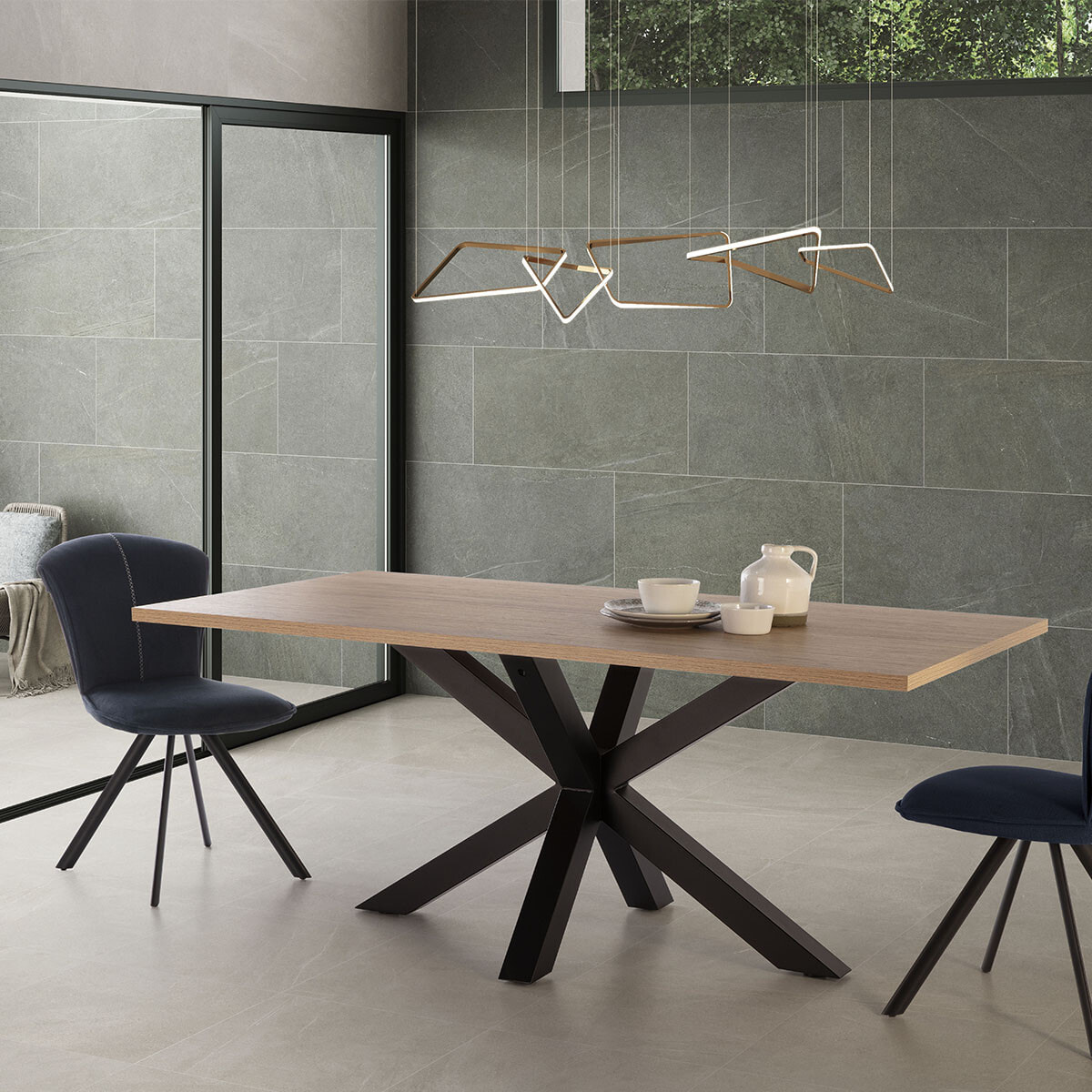 Table à manger rectangulaire - CLARA