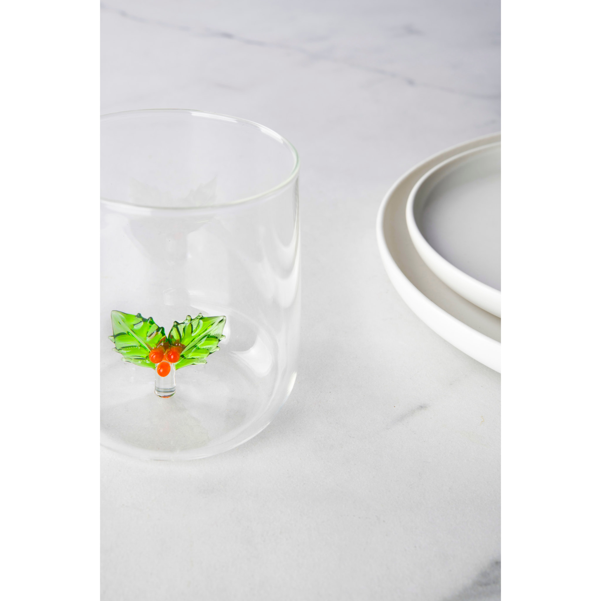 Set 4 bicchieri Excelsa – Inside Agrumi, Vetro Trasparente