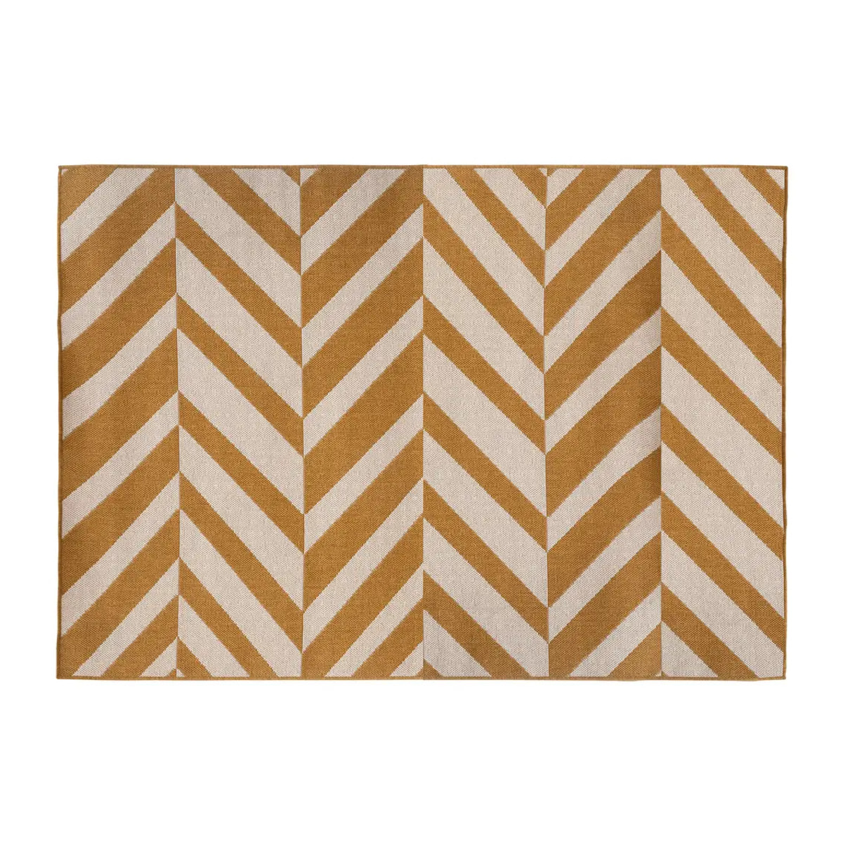 Tapis extérieur et intérieur - jaune ocre - 150x230 cm