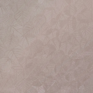Papier peint feuillage texturé rose grisé