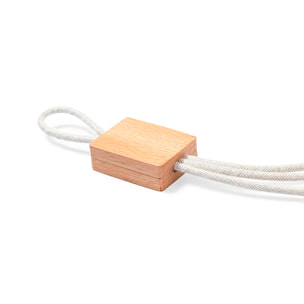 Cavo di ricarica in legno organico. Micro USB, tipo C e Lightning 5 V CC 2,4 A