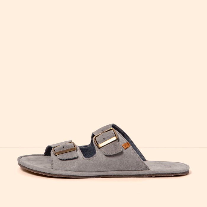 Sandalias N5682 NOBUCK LAVADO DENIM/ BARE SANDALS color Denim