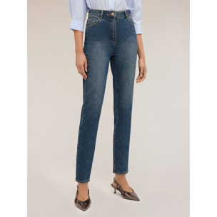 Motivi - Jeans MUM fit Elsa - Blu