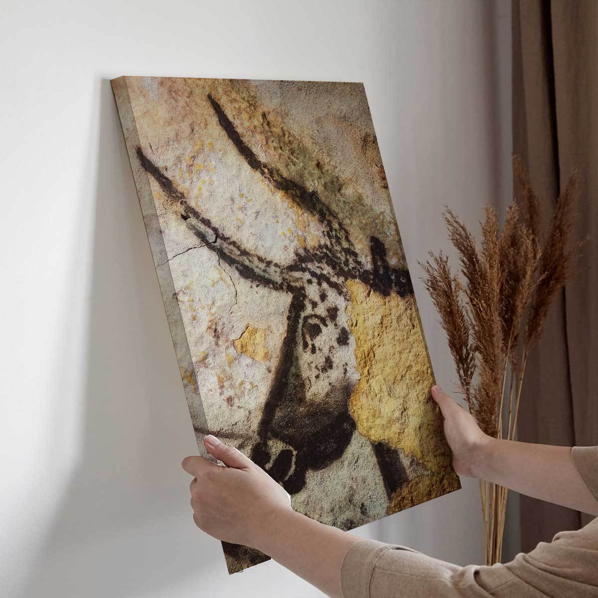 Tableau Les grottes de Lascaux Toile imprimée